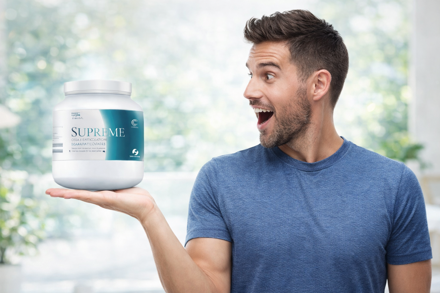 Supreme Ossa e Articolazioni integratore al collagene per dolori articolari e rigidità.