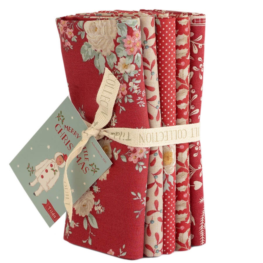 Fat Quarter bundel red