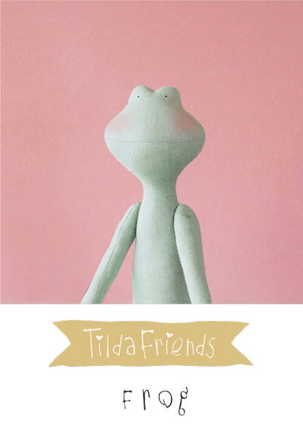 Tilda Friends Frog