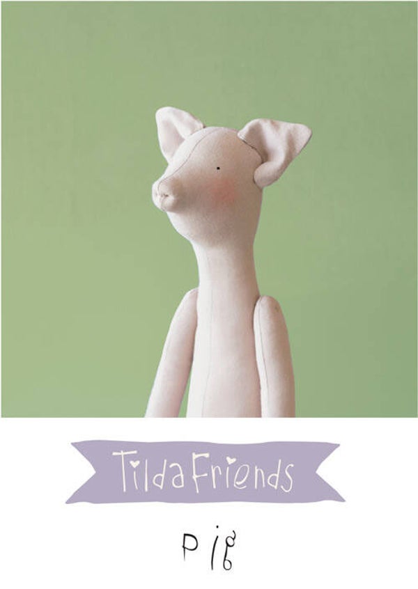 Tilda Friends Pig