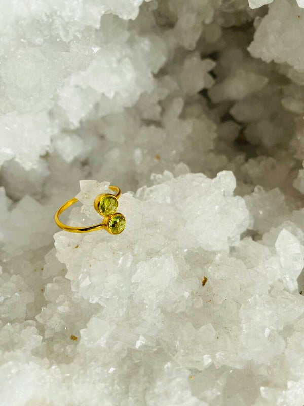 Geboorte ring peridoot ( augustus )
