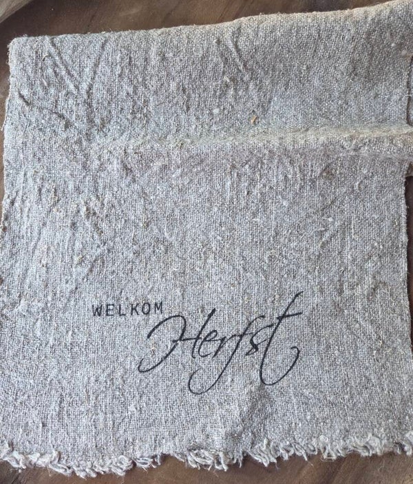 Shabbydoek herfst
