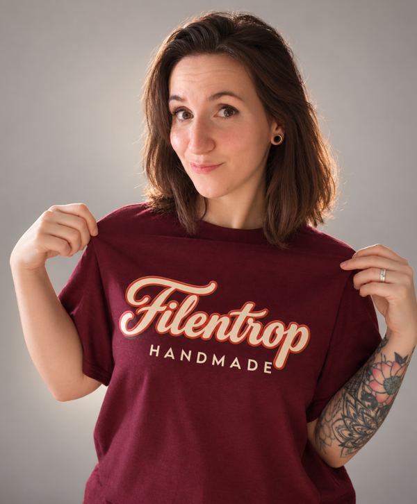 T-shirt édition limitée bordeaux