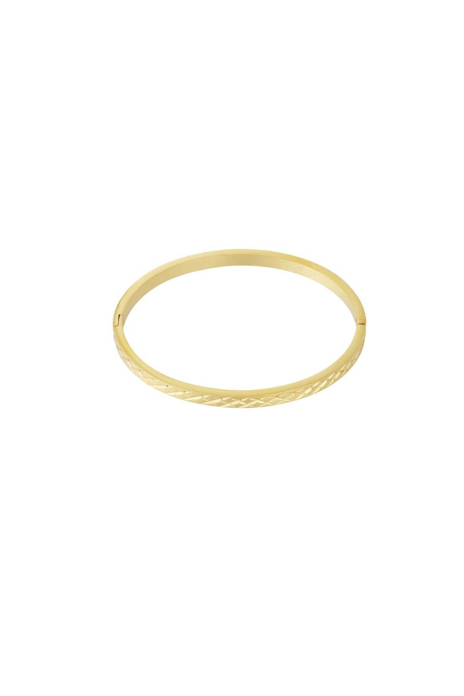 Armband Ruitjes – Goud