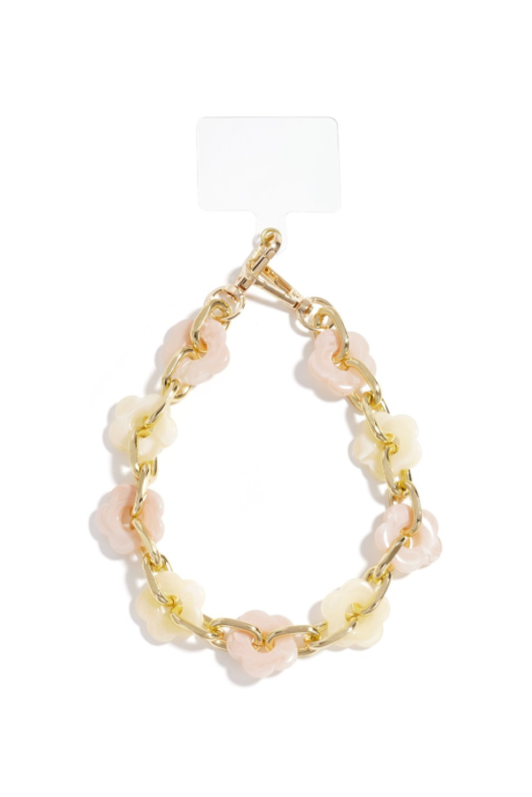 The Floral Telefoonkoord – Lichtroze