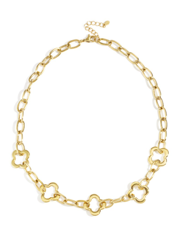 Klaver Ketting – Goud