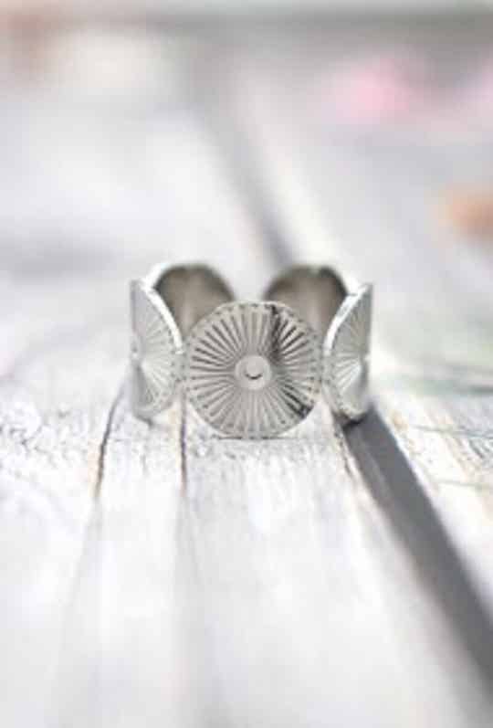 Rounds Ring – Zilver