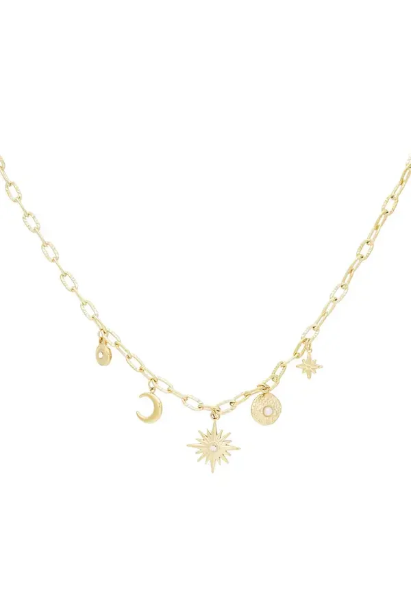 Shine bright ketting - Goud kleur