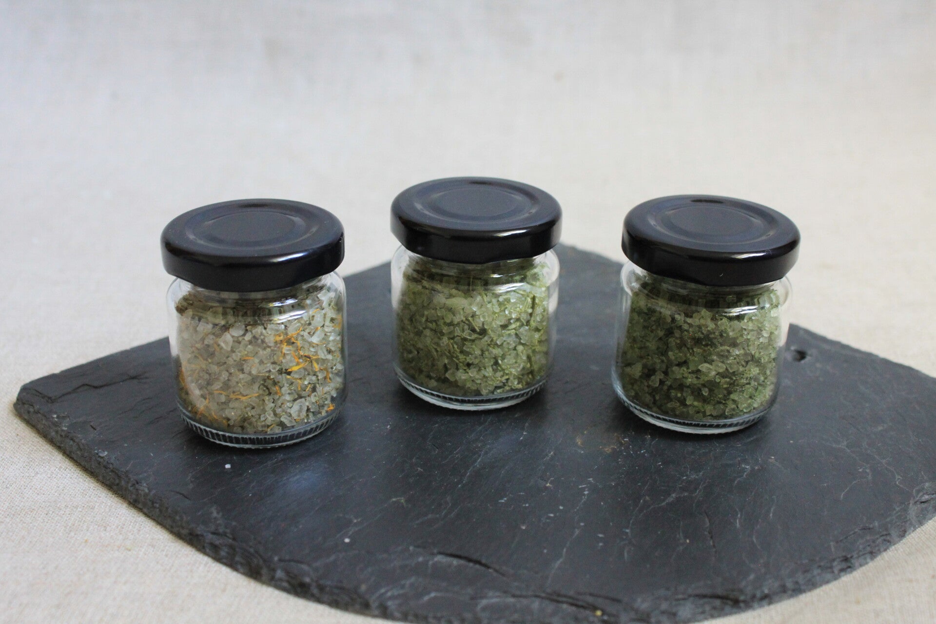 Gewürz-Kräuter-Salz - Trio