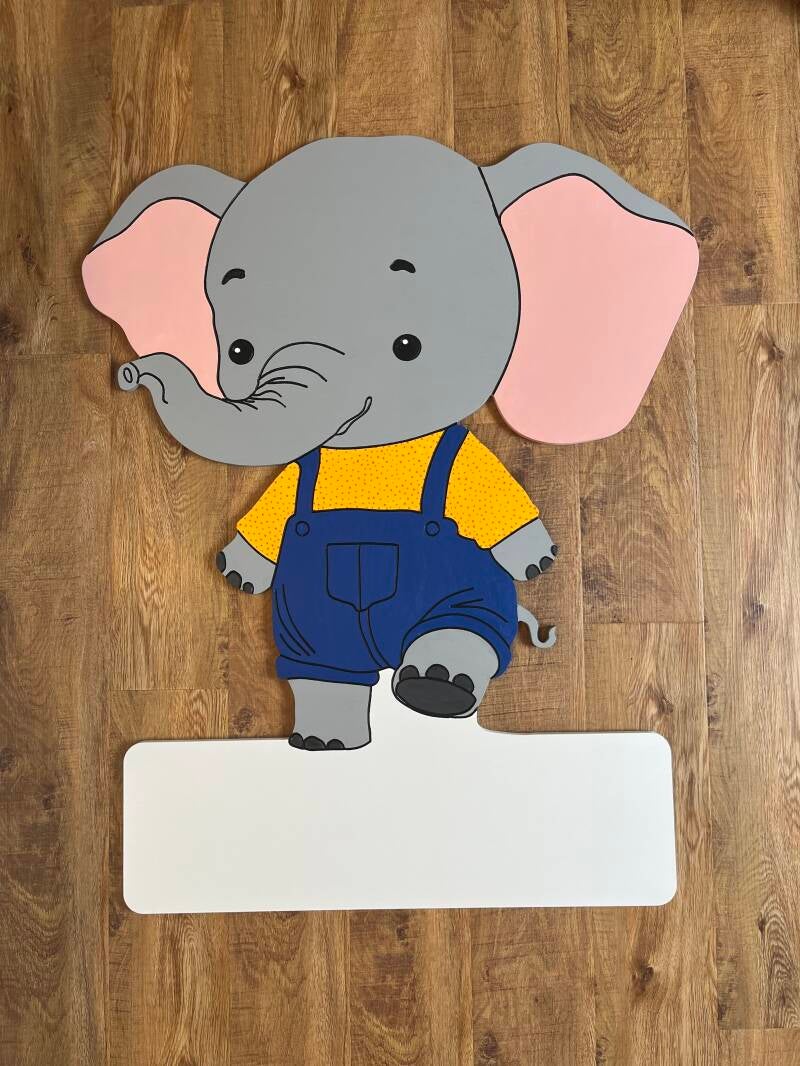 Geburtstafel Elefant