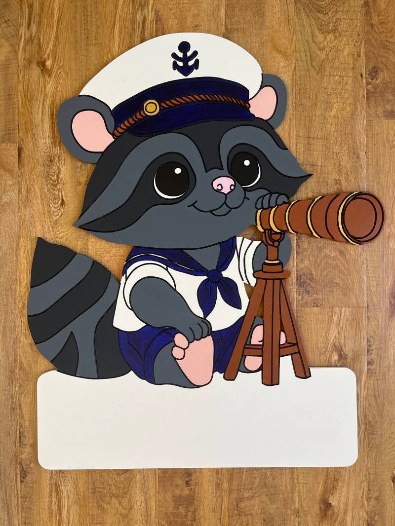 Geburtstafel Waschbär