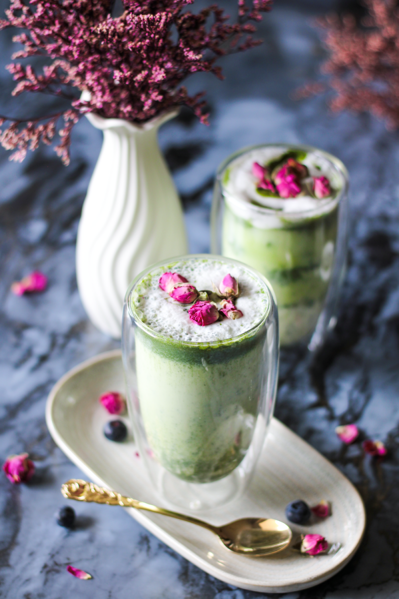 Speisekarte: Matcha-Latte
