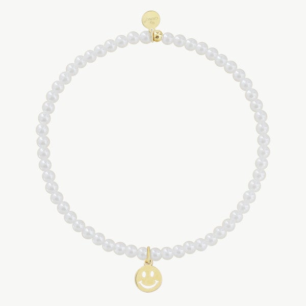 Smiley Armband elastisch