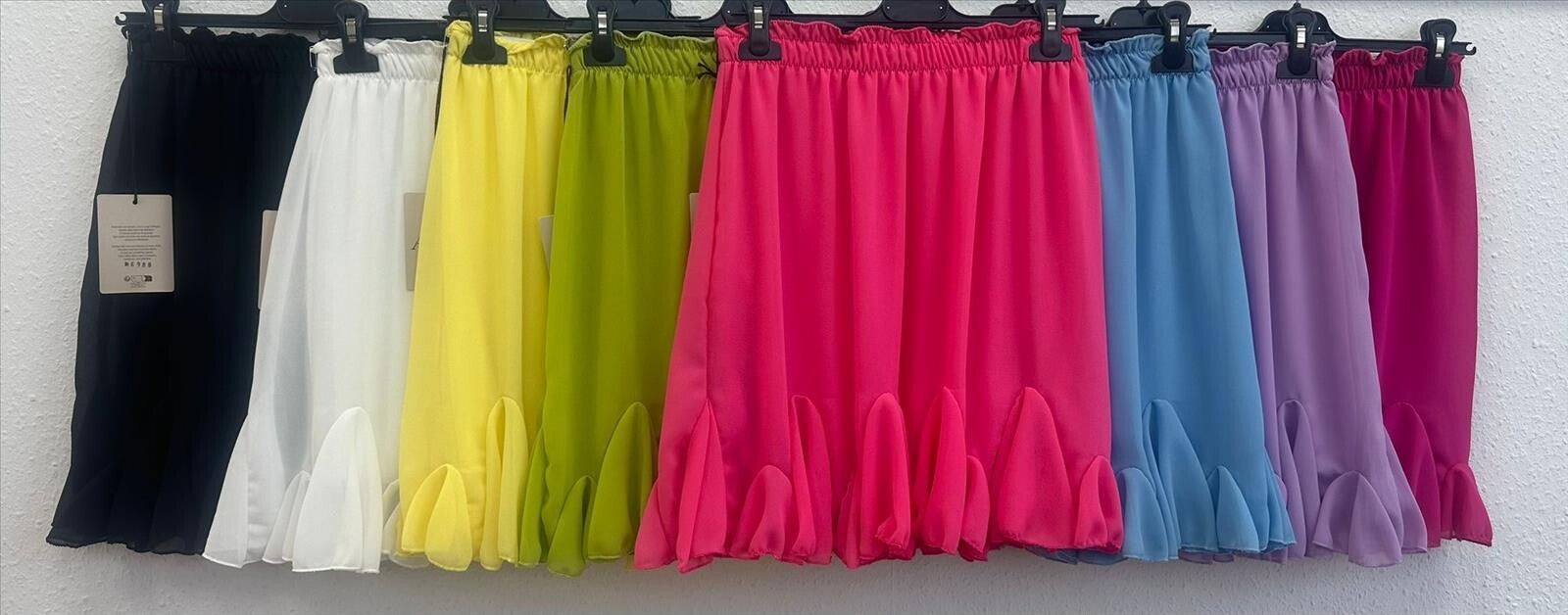 Damenrock mit verspielten Saum - 36 - 44