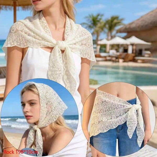 Boho Spitzentücher in verschiedenen Ausführungen