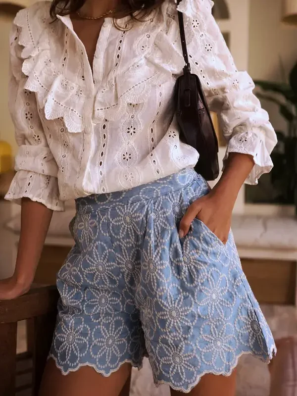 Short Lior - In April 1986 - 3XL - 44/46 - 100% Baumwolle