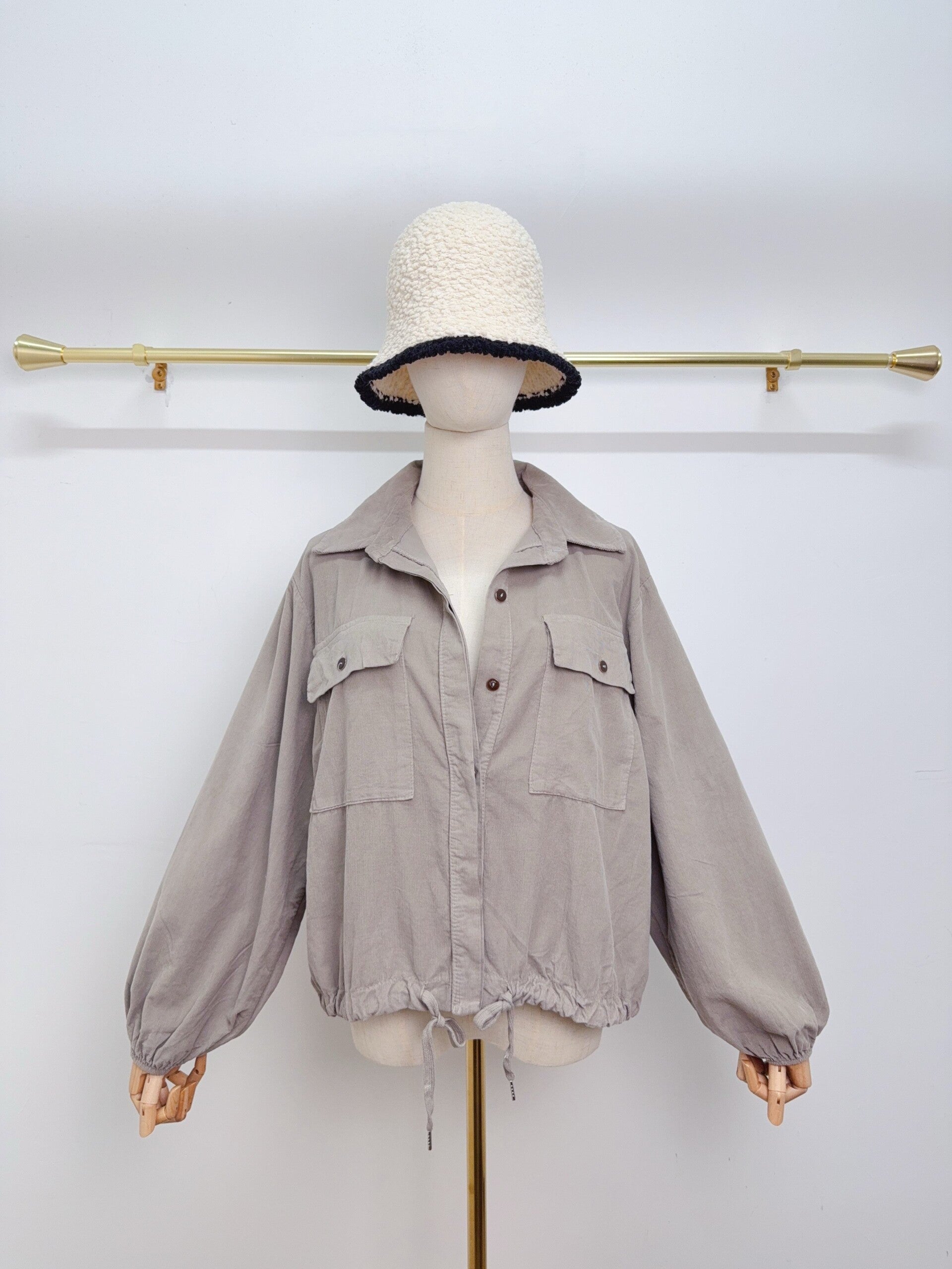 Cordjacke - Einheitsgröße 36 42