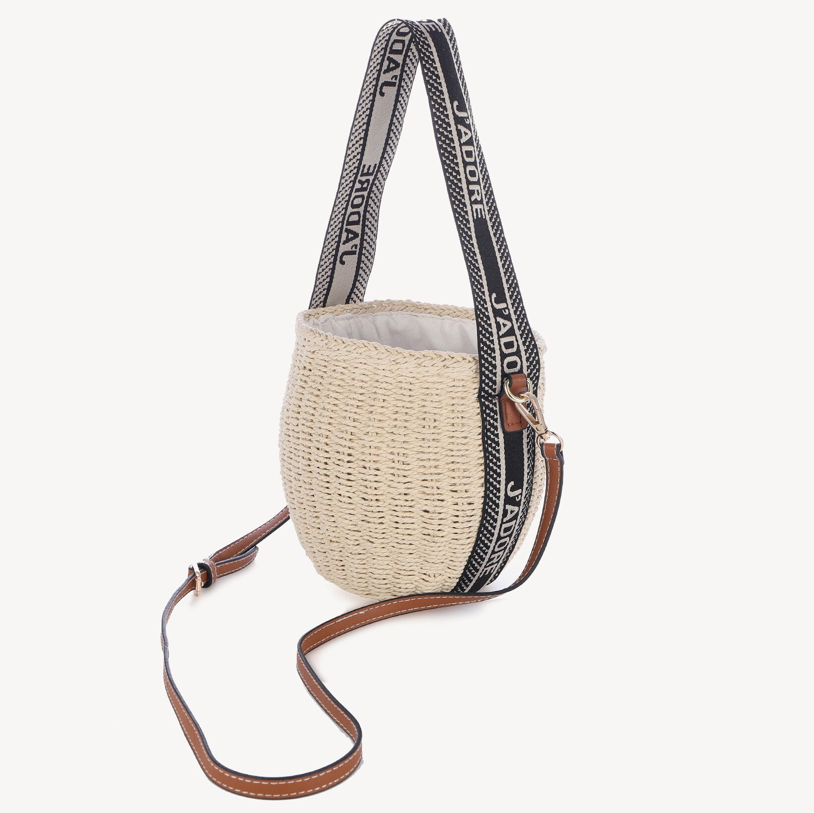 Strohtasche klein
