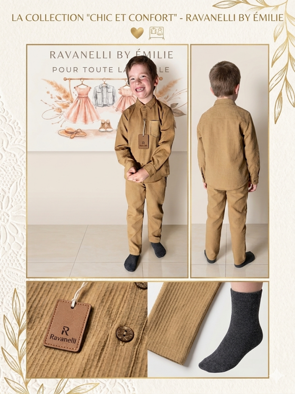 Ensemble chemise garçon