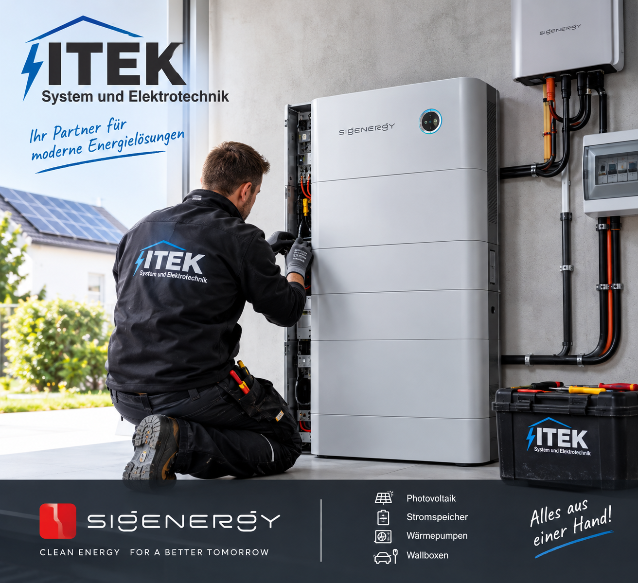 AC Montage / Installation einer Sigenergy Anlage