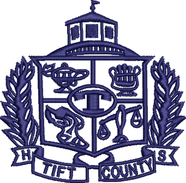 Tift Insignia County Logo Stitch