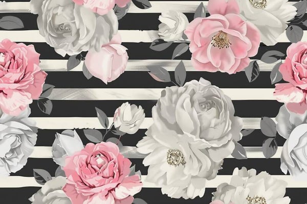 Elegant Floral Wallpaper Design