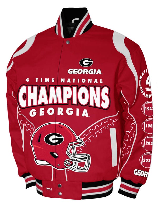 Georgia Bulldogs Franchise Club 4-Time Champions Jacket - Medium