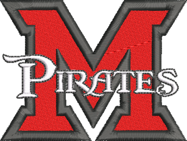 Miller County School Logo Stitch