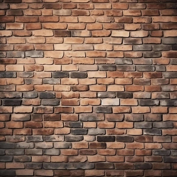 Colorful Brick Wall Background
