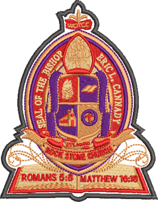 Seal of the Bishop Logo Stitch