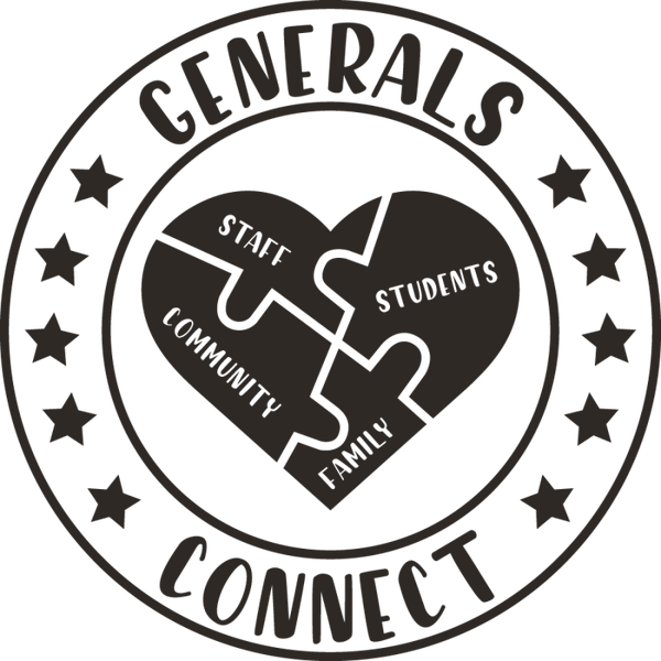 Shiloh Generals Connect Logo Stitch