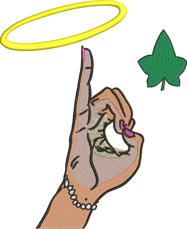 AKA Hand Sign & Ivy Leaf Logo
