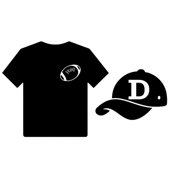 Digitized Logo Left Chest Cap Combo