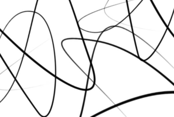 Waving Stripe Abstract Wallpaper Pattern