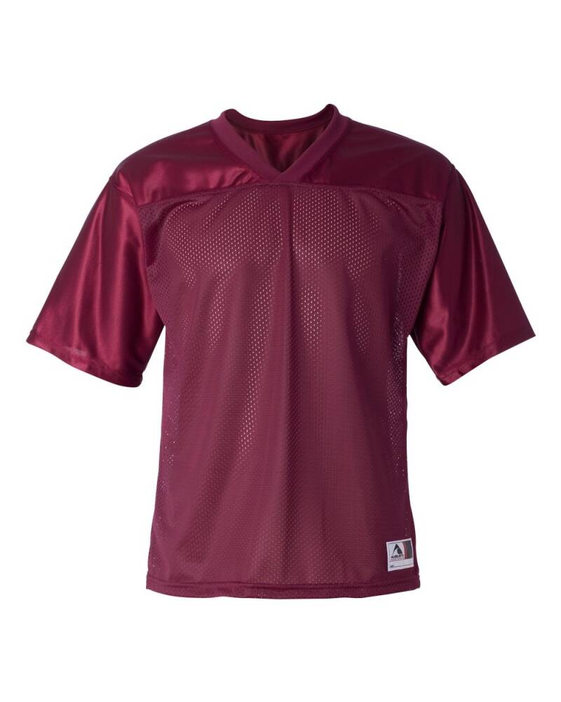Front Maroon Football Jersey
