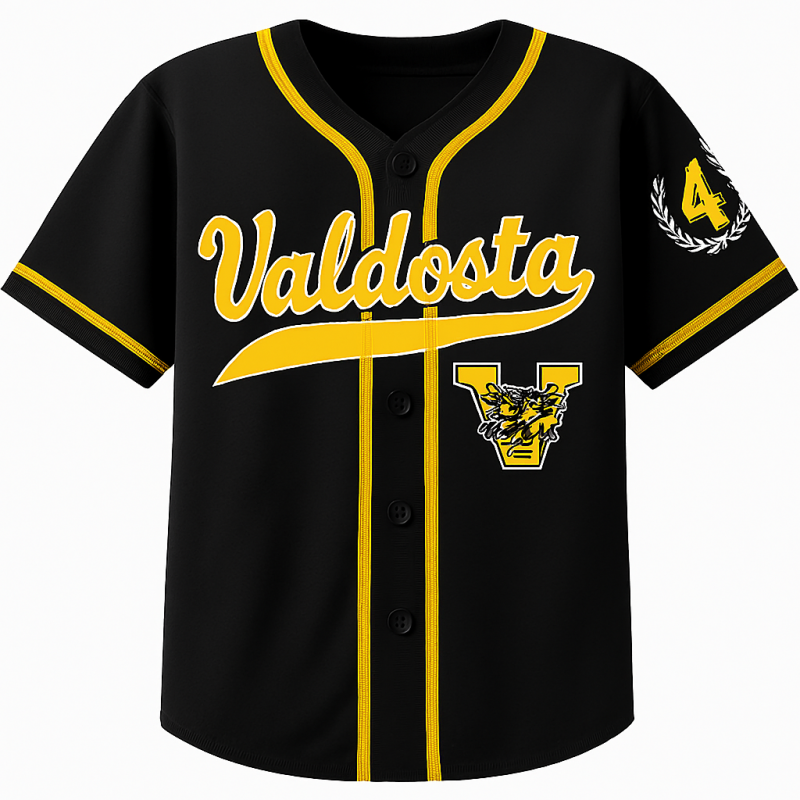 Black Baseball Jersey