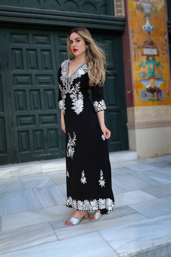 ELYSIAN DRESS NEGRO