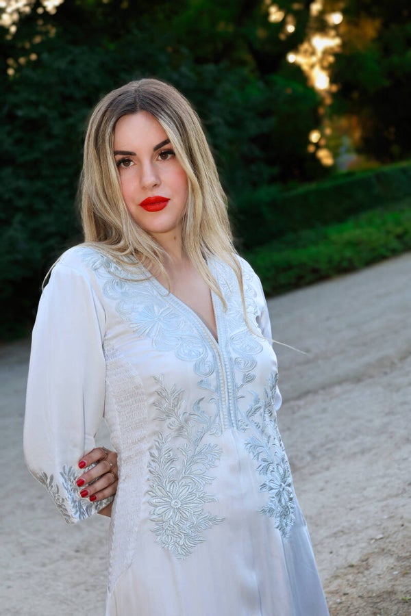 ELYSIAN DRESS LIGHT GREY