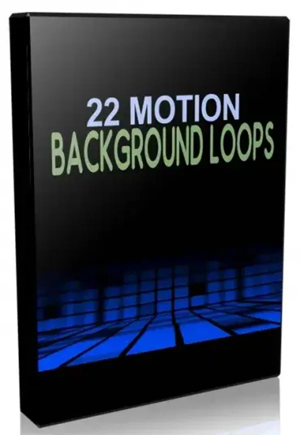 22 Motion Background Loops - License: PUR