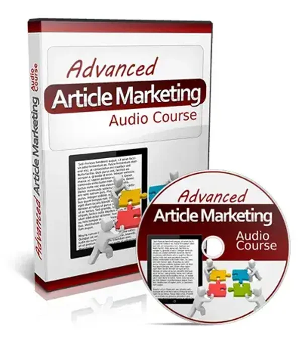 Advanced Article Marketing Audio Course - License: PLR + Sales Page