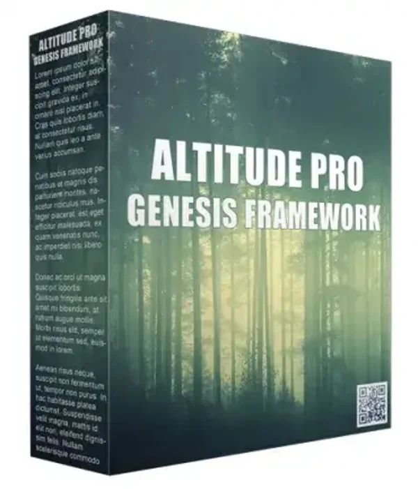 Altitude Pro Genesis FrameWork - License: PUR