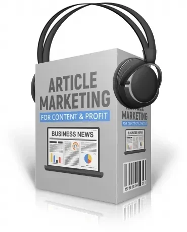 Article Marketing For Content And Profit - License: MRR