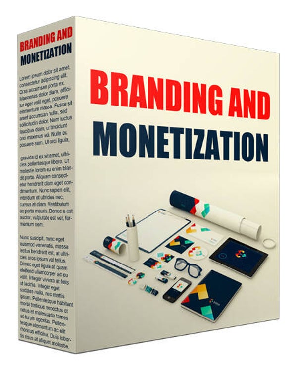 Branding & Monetization Templates - License: PUR