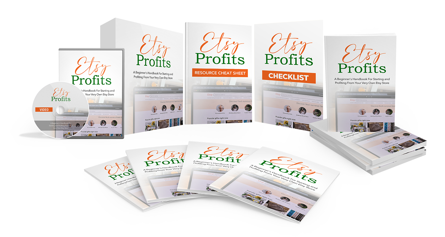 Etsy Profits Video Upgrade - License MRR + Sales Page