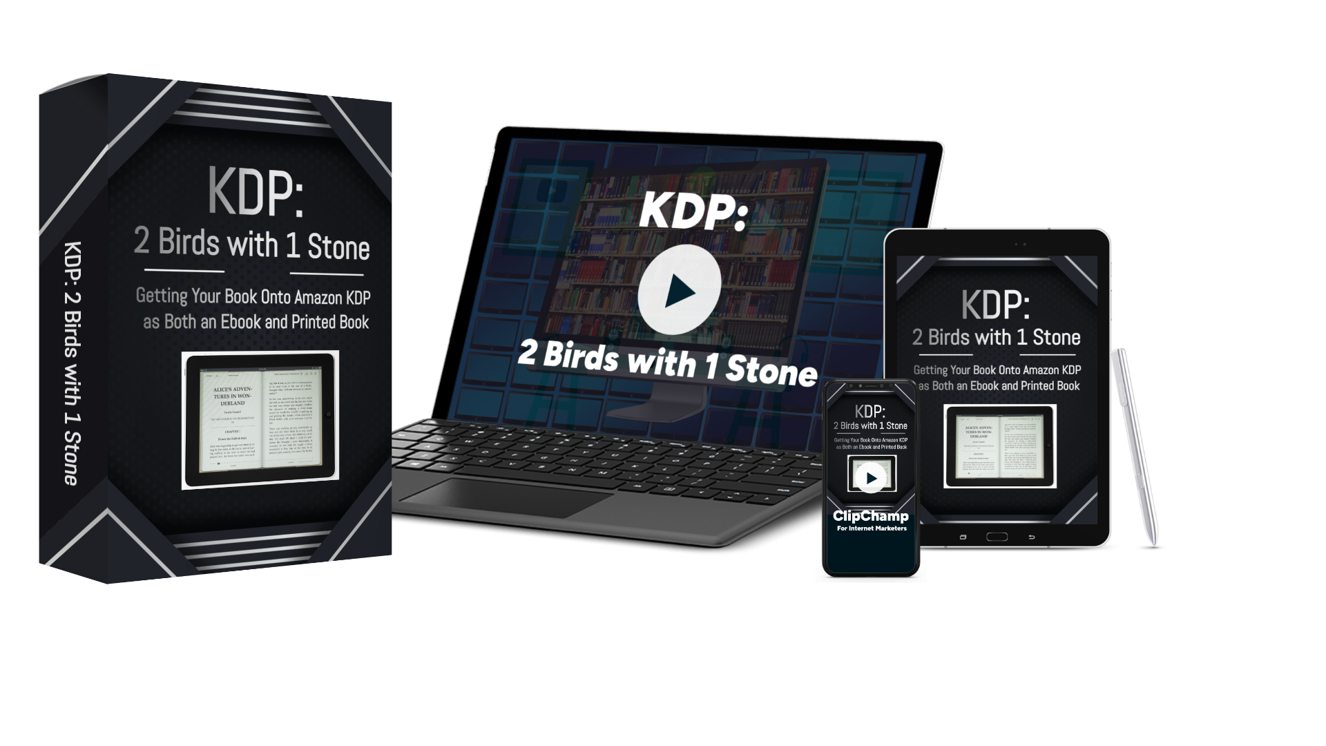 Master Amazon Publishing KDP: 2 Birds with 1 Stone - License MRR + Sales Page