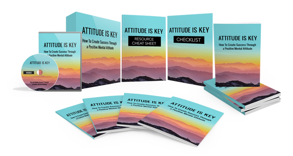 Attitude Is Key Video Upgrade - License MRR + Sales Page