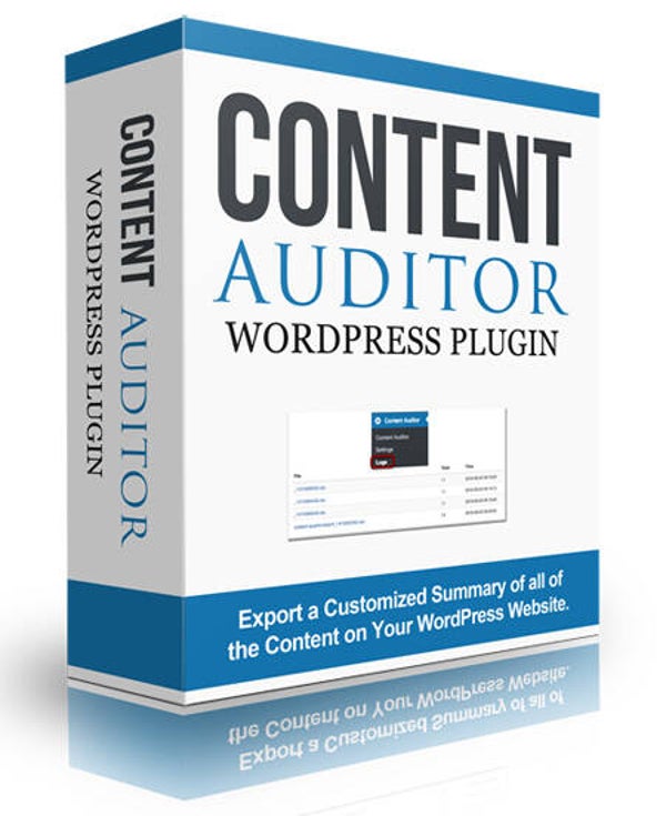 Content Auditor WordPress Plugin - License: PUR