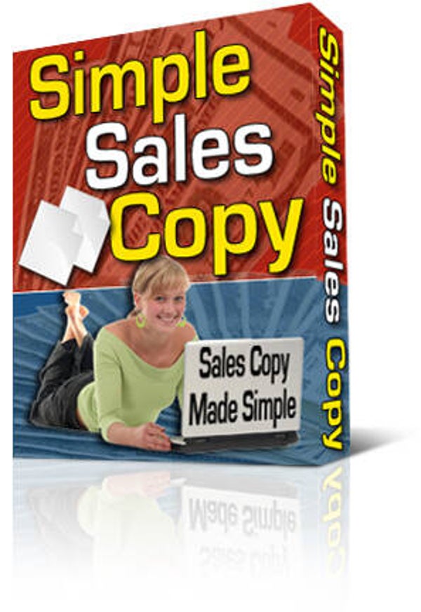 Simple Sales Copy with Salespage - License: PLR - Free Download