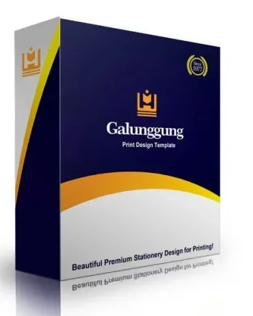 Galunggung Print Design Template - License: PUR