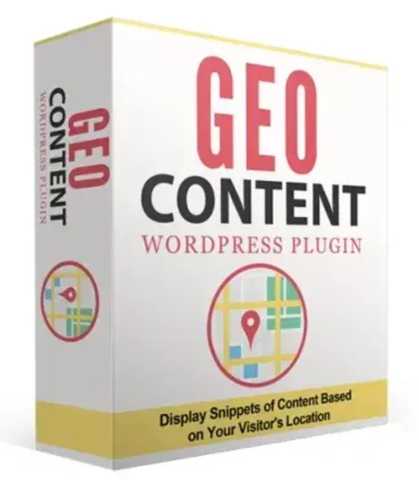 GeoContent WordPress Plugin - License: PUR